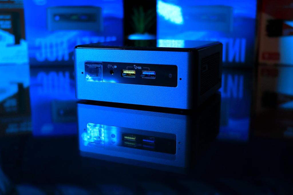 Close-up view of a NVMe SSD circuit board